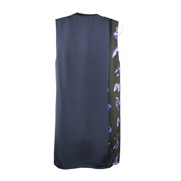 3.1 Phillip Lim Silk Shift Mini Dress Abstract Pattern Layered Sleeveless XS 2 - Picture 3 of 5